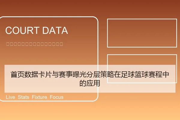 首页数据卡片与赛事曝光分层策略在足球篮球赛程中的应用